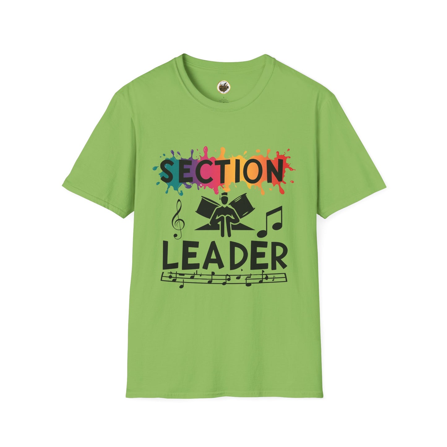 Splash Paint "Section Leader" Unisex Soft-style T-Shirt