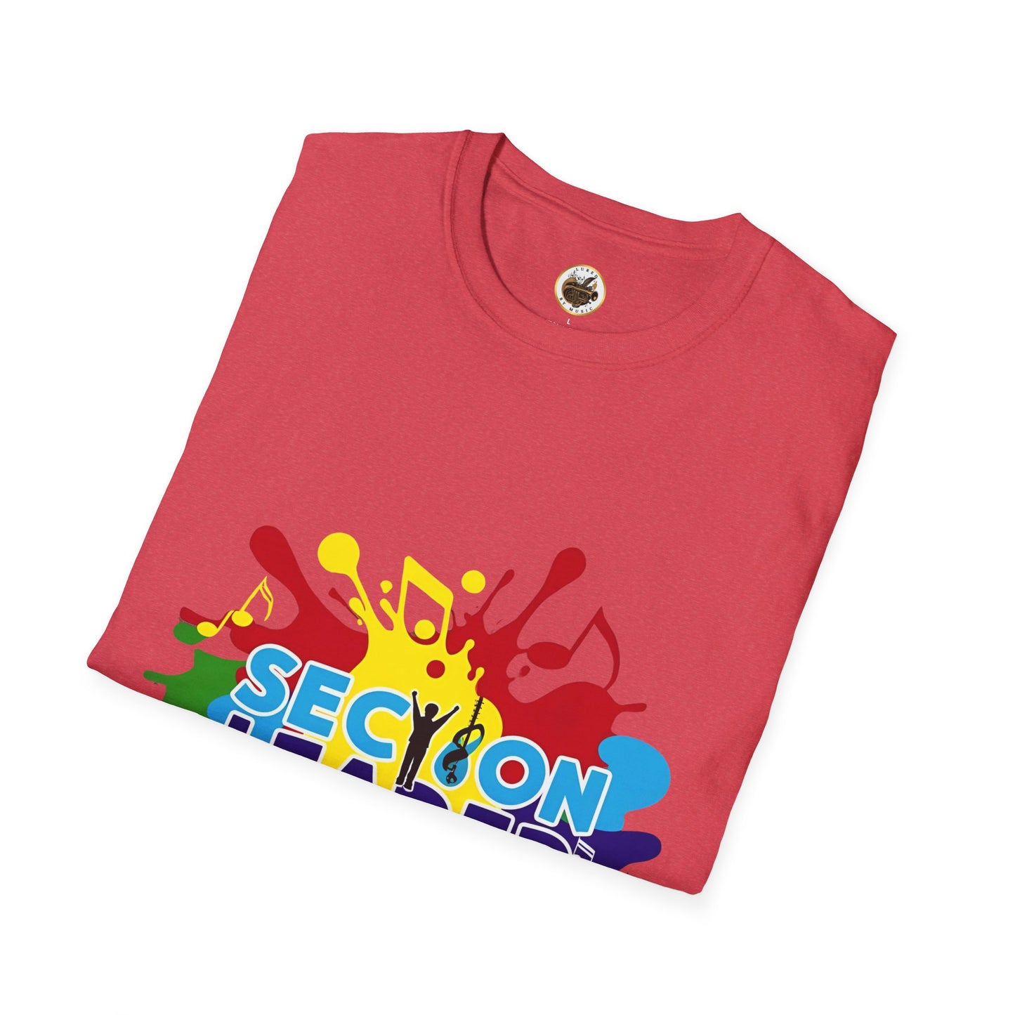 Splash Paint "Section Leader" Unisex Soft-style T-Shirt