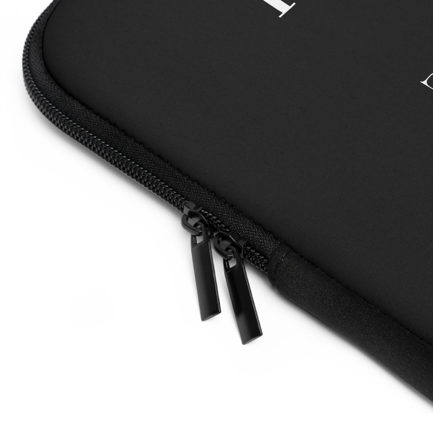 "Brass" Black Laptop Sleeve