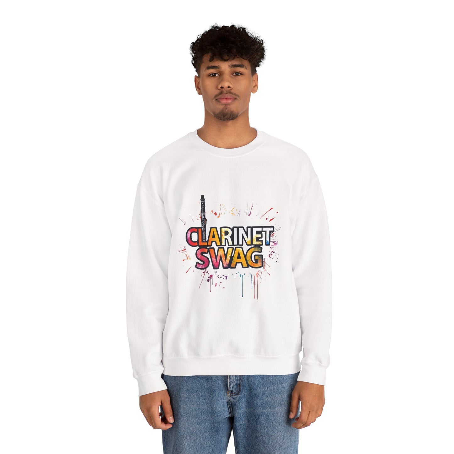 "Clarinet Swag" Unisex Crewneck Sweatshirt