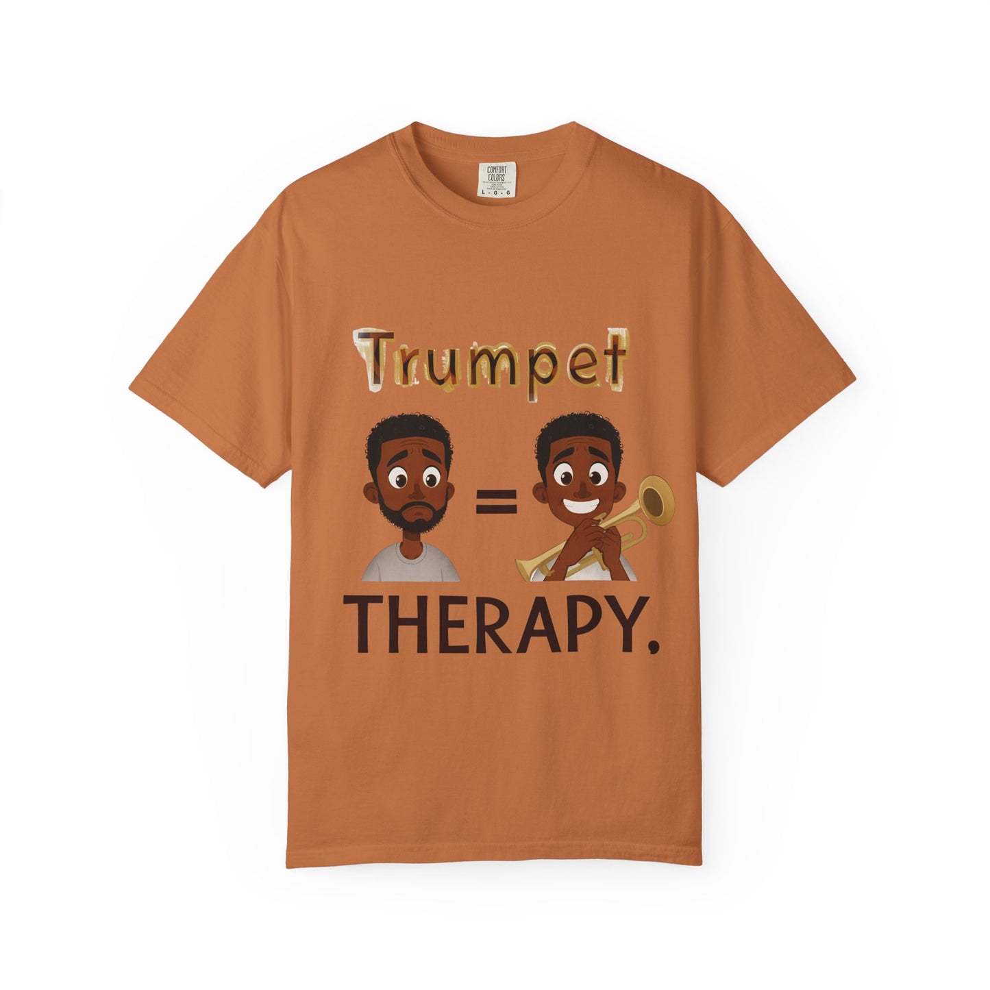 "Trumpet Therapy" Unisex Music T-Shirt