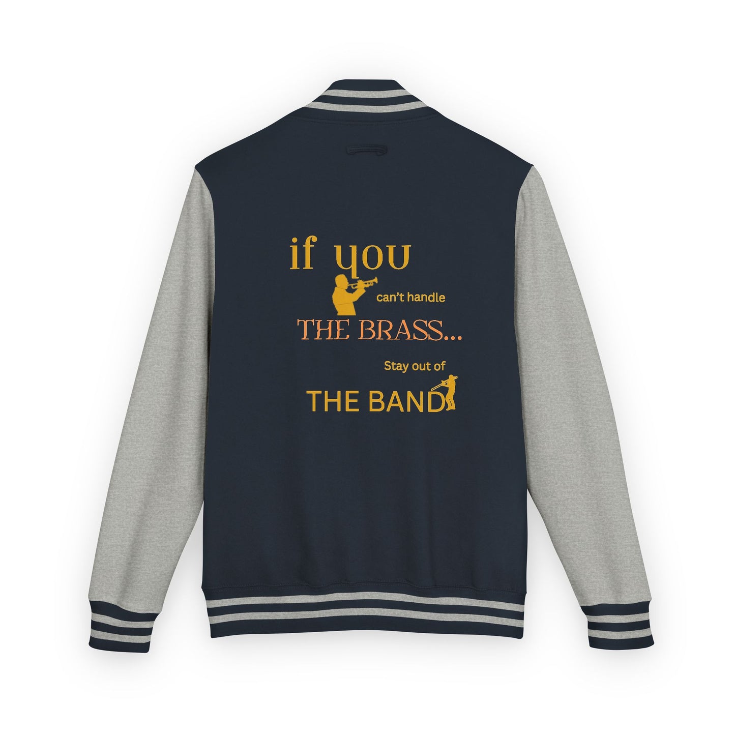 "Trumpet" Unisex Brass Band Letterman Jacket
