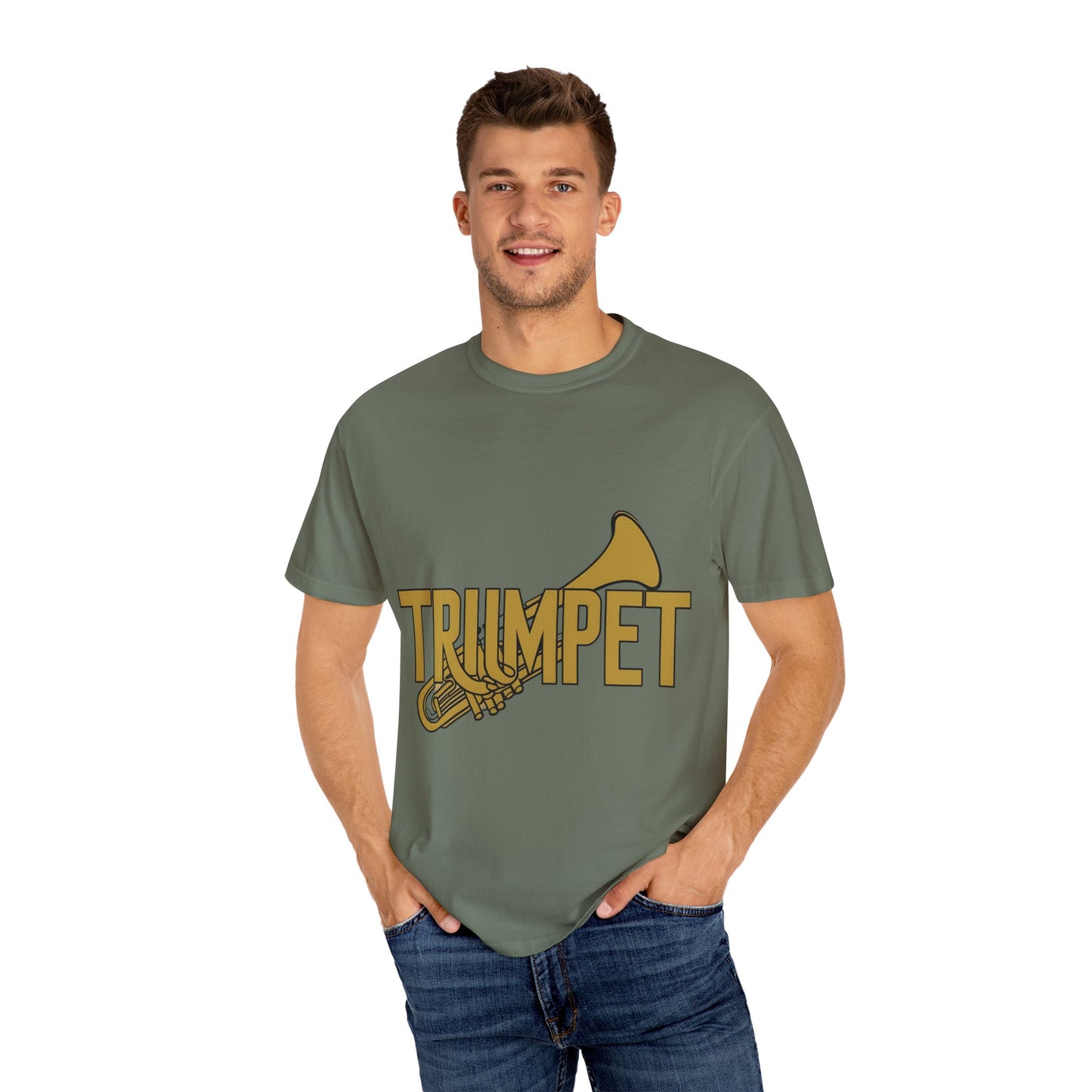 "Trumpet Lover" Unisex Garment-Dyed T-Shirt
