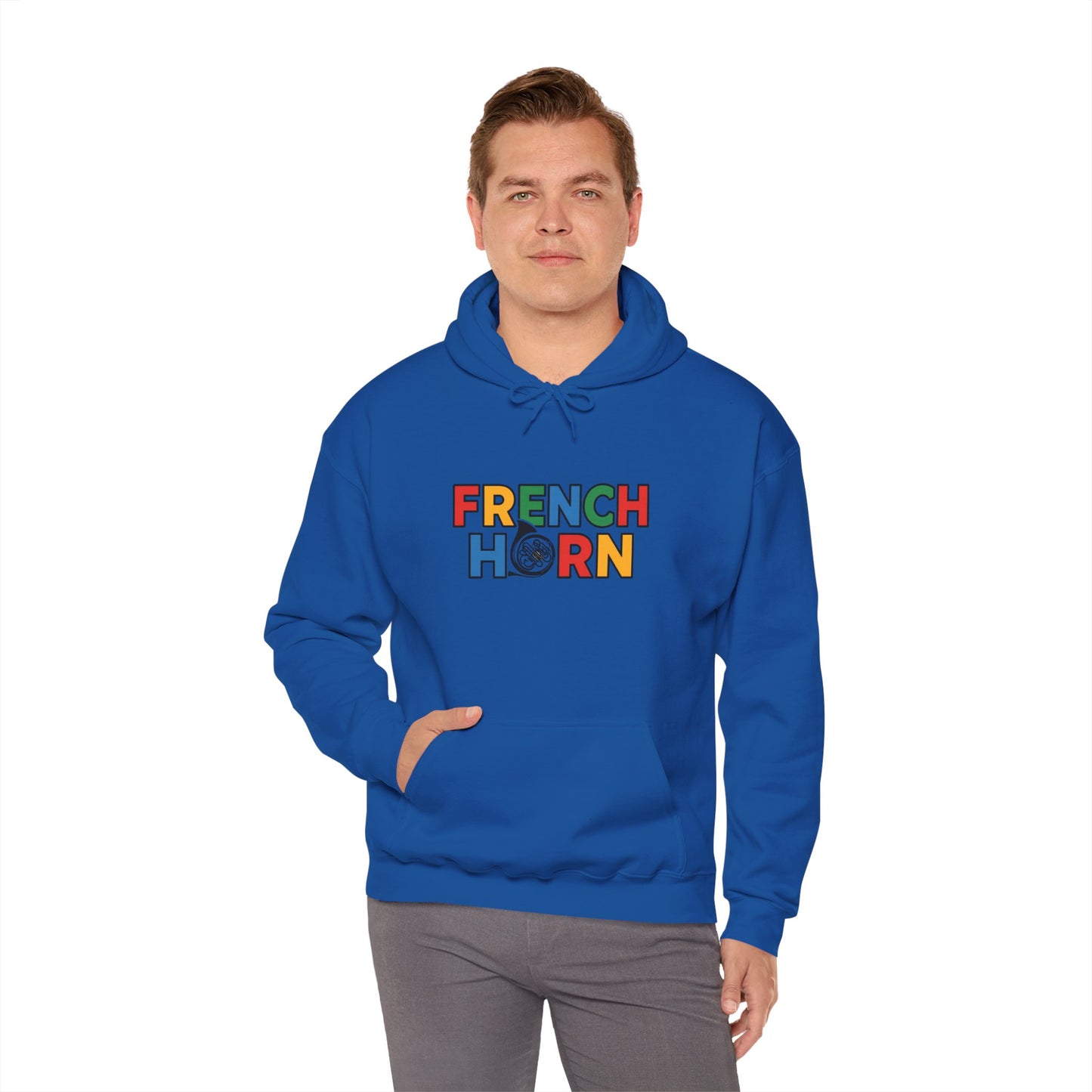 "French Horn" Cozy Unisex Hoodie