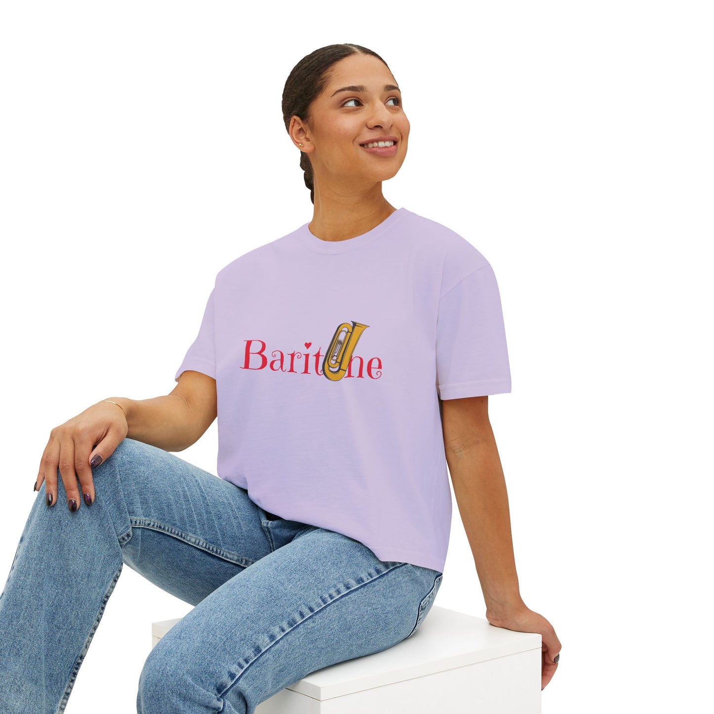 Women's " Baritone" Boxy Tee