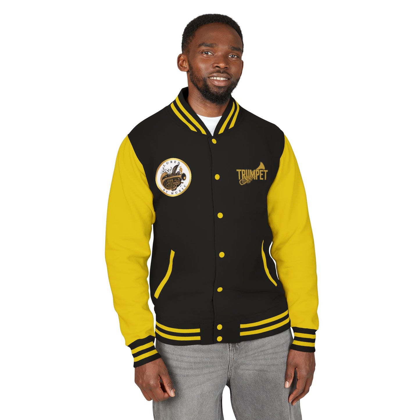 "Trumpet" Unisex Brass Band Letterman Jacket