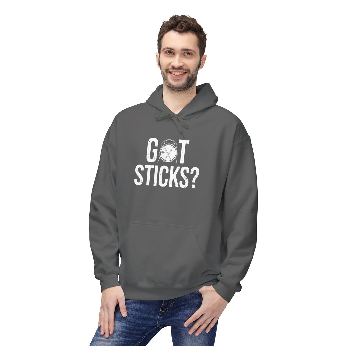 "Got Sticks?" Unisex Fleece Hoodie