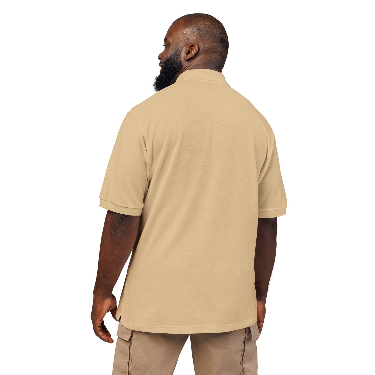"Tuba" Embroidered Unisex Casual Polo Shirt