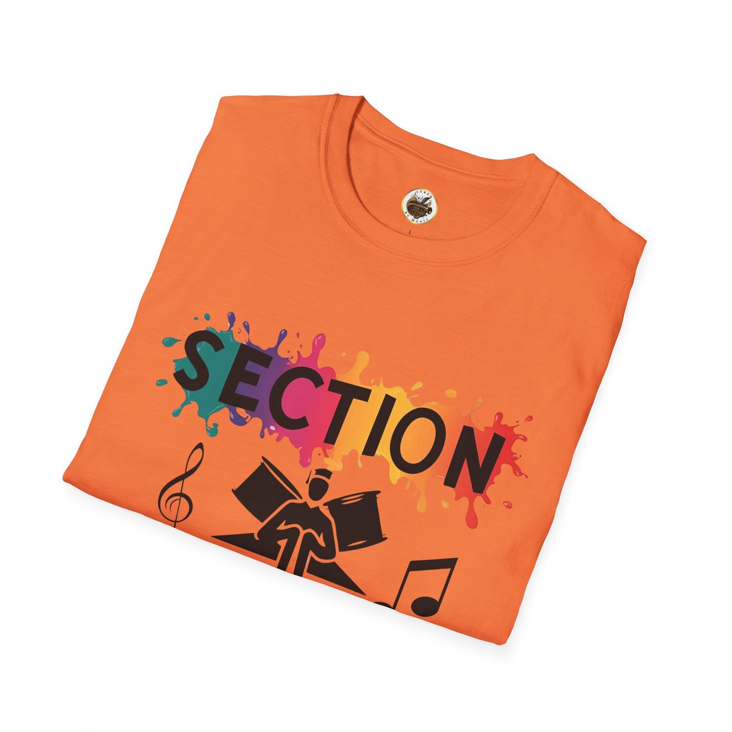 Splash Paint "Section Leader" Unisex Soft-style T-Shirt