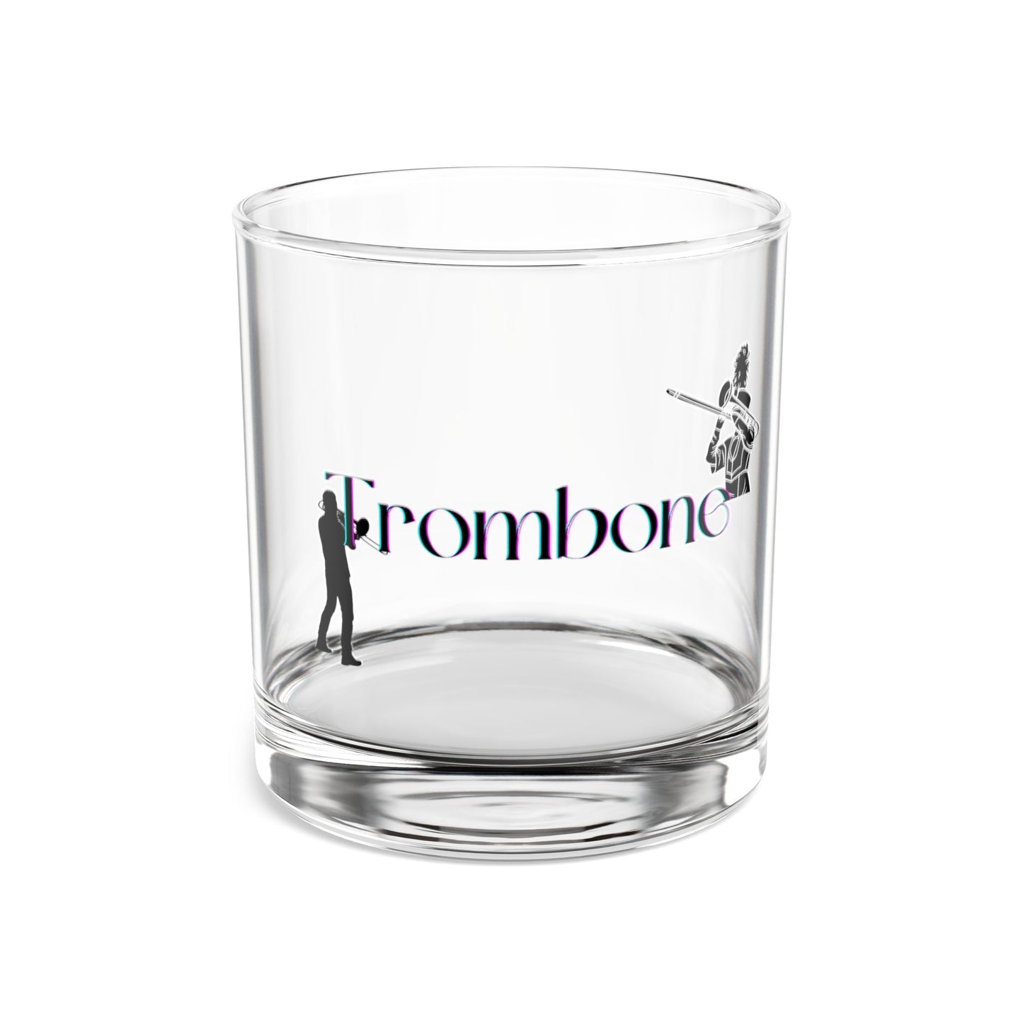 "Trombone" Rocks Glass, 10oz
