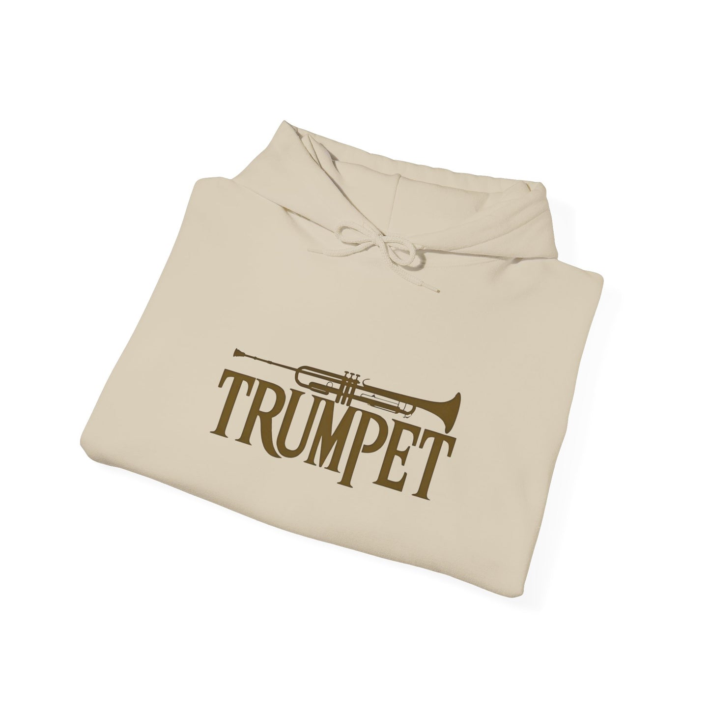 Vintage Design "Trumpet" Unisex Heavy Blend™ Hooded Sweatshirt