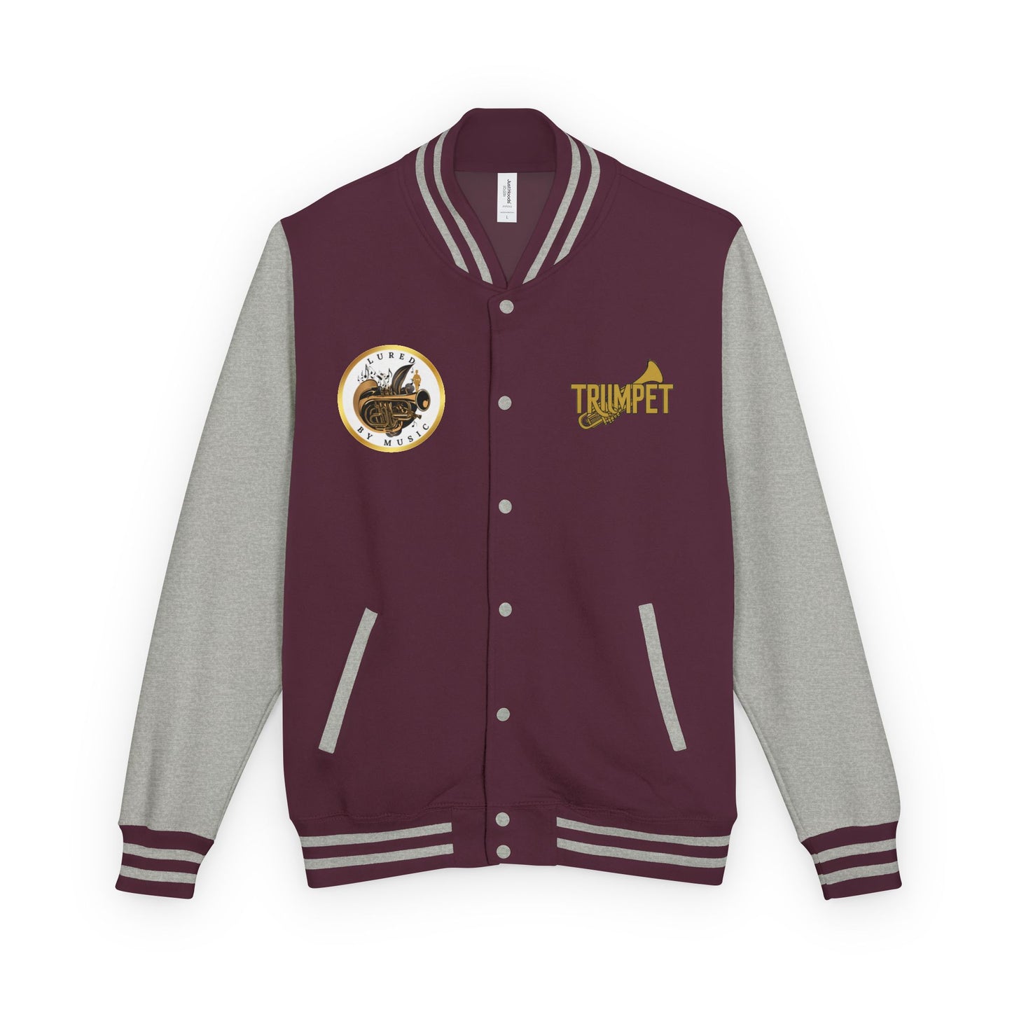 "Trumpet" Unisex Brass Band Letterman Jacket
