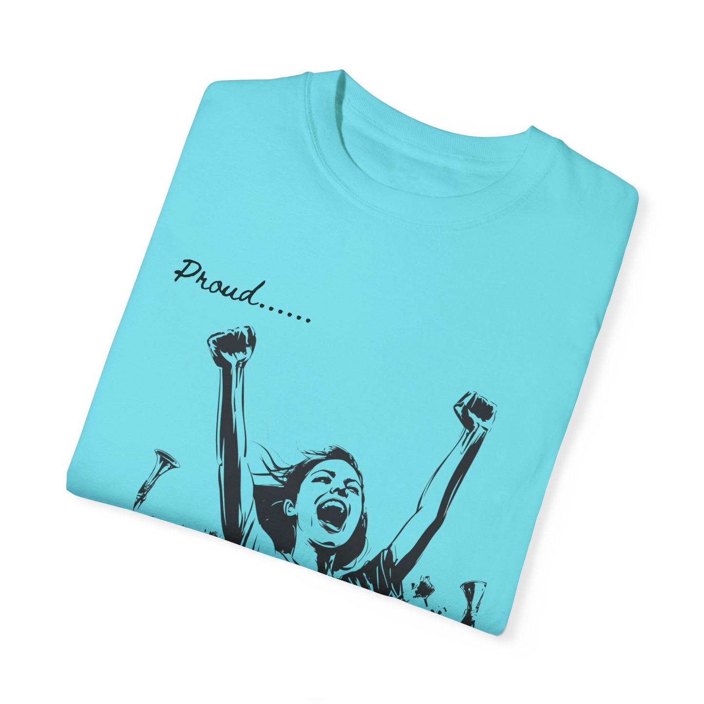 " Band Parent" Unisex Garment-Dyed T-shirt