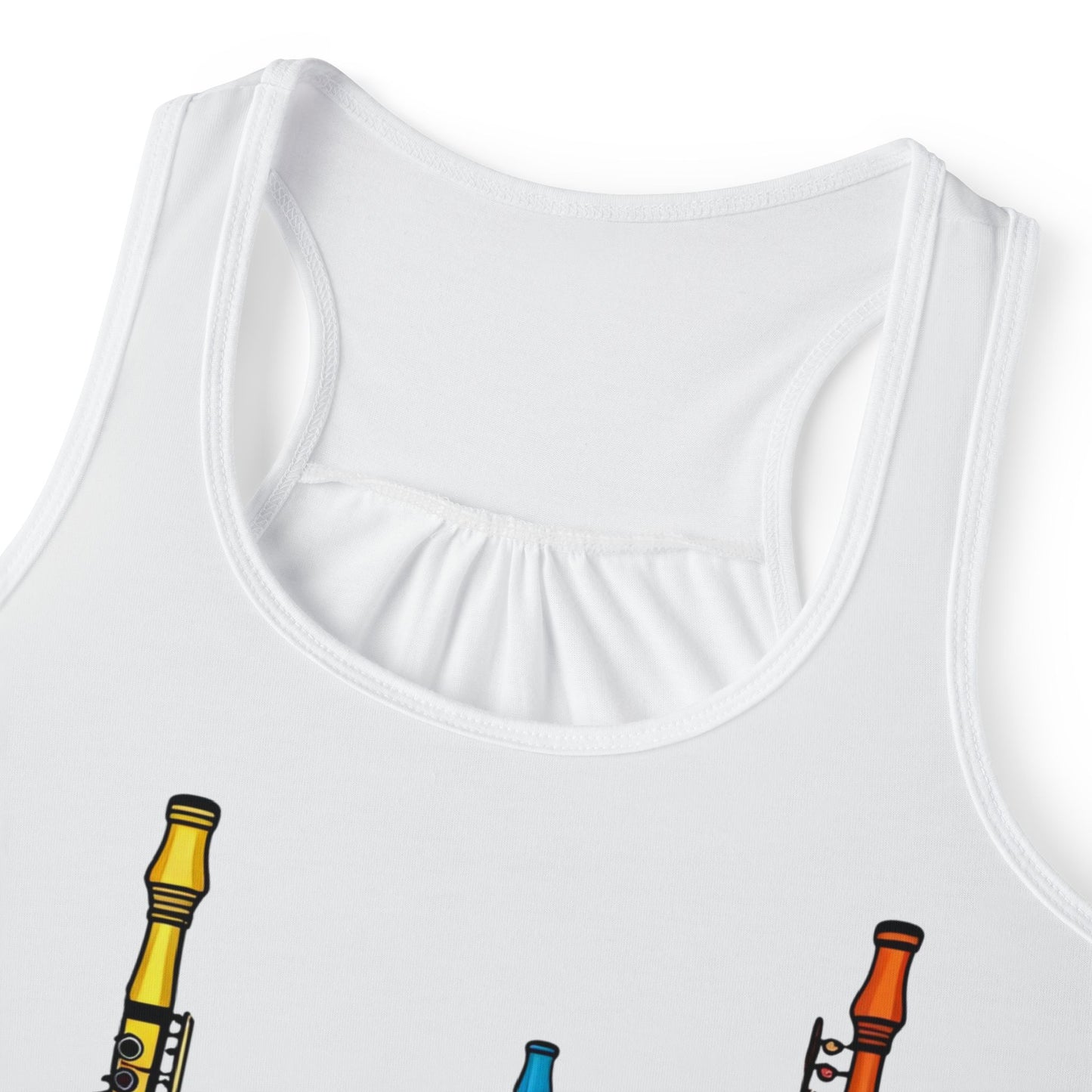 Colorful "Clarinet" Women's Tank Top