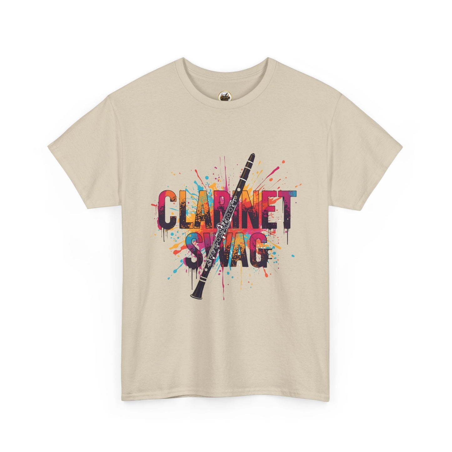 "Clarinet Swag" Colorful Unisex Casual T-Shirt