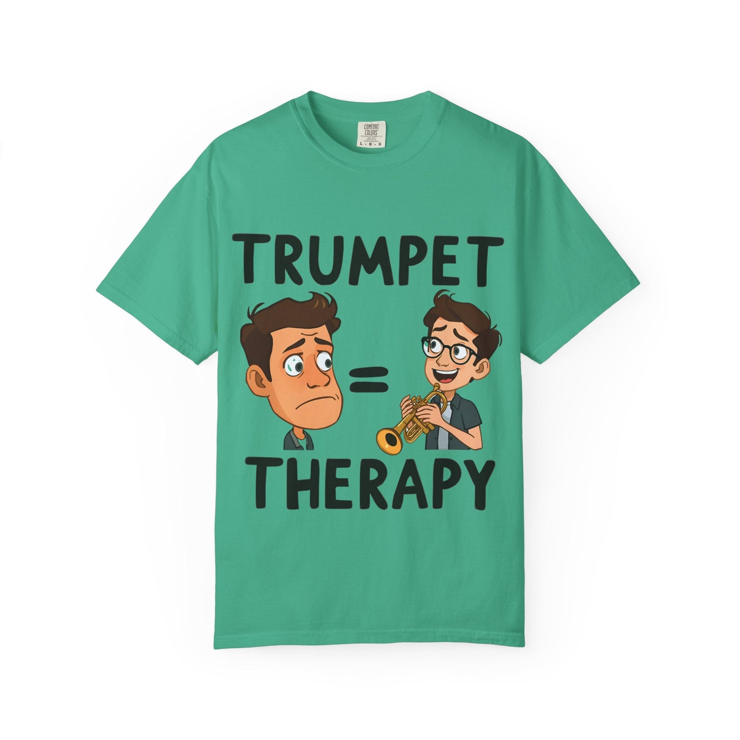 "Trumpet Therapy" Unisex Graphic T-Shirt