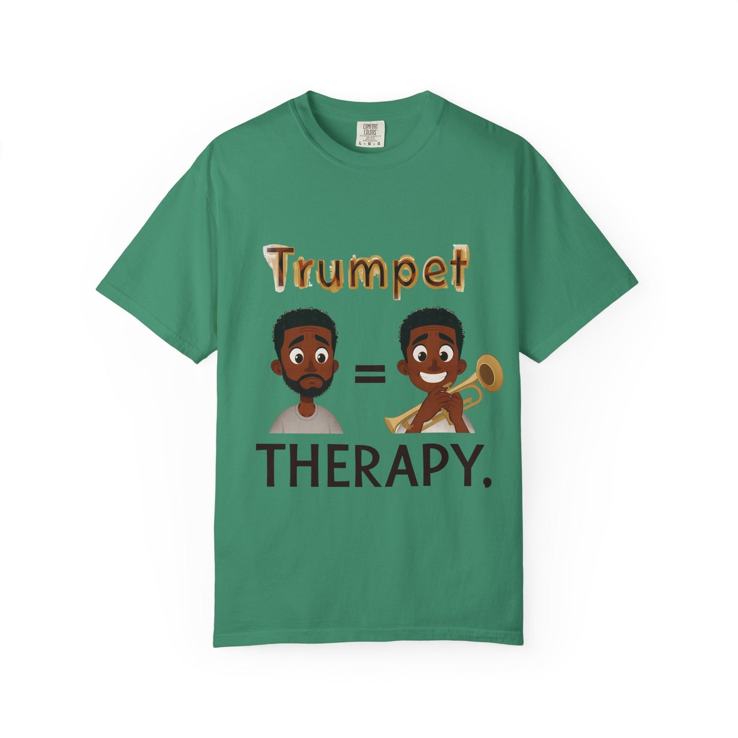 "Trumpet Therapy" Unisex Music T-Shirt