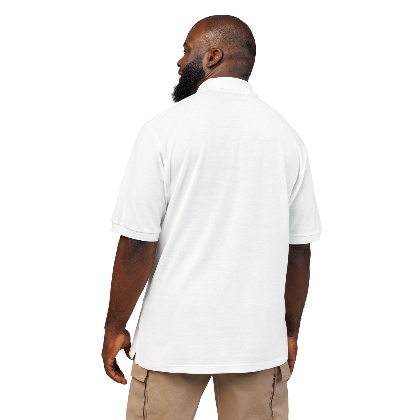 "Tuba" Embroidered Unisex Casual Polo Shirt