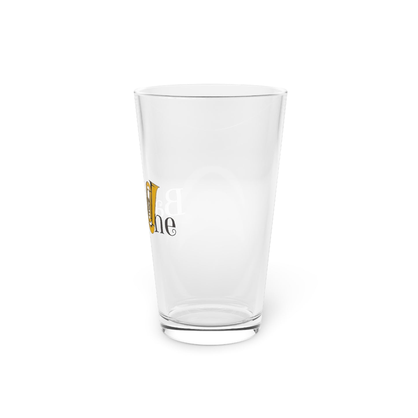 "Baritone" Pint Glass, 16oz