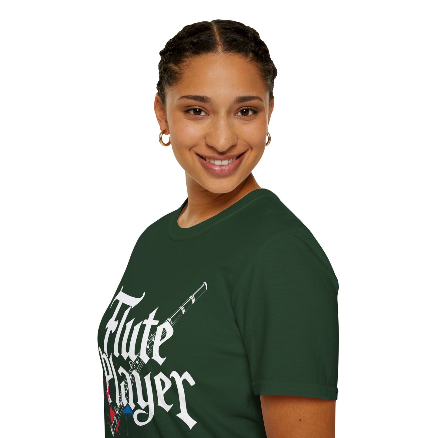 "Flute Player" Unisex T-Shirt