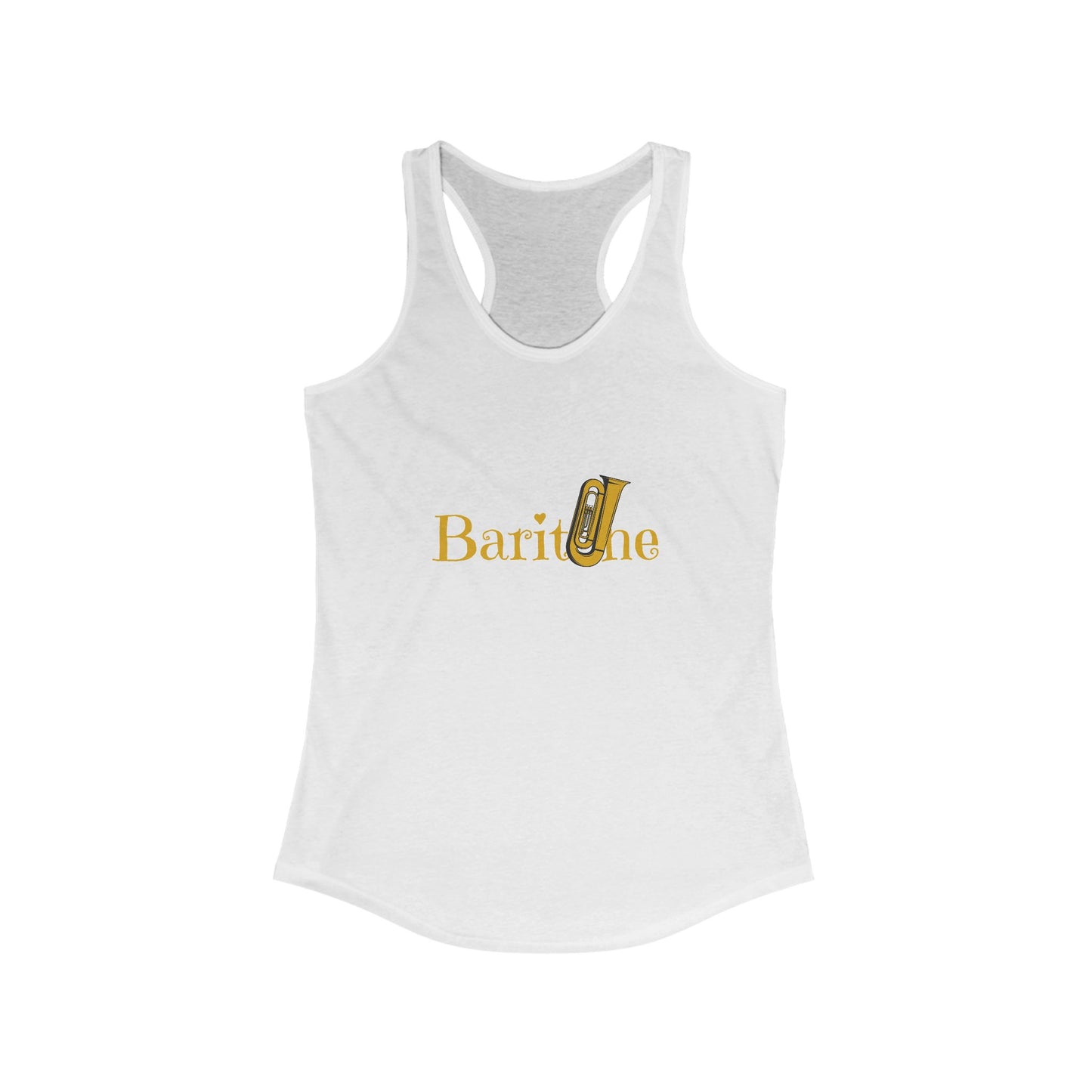 "Baritone" Women's Ideal Racerback Tank