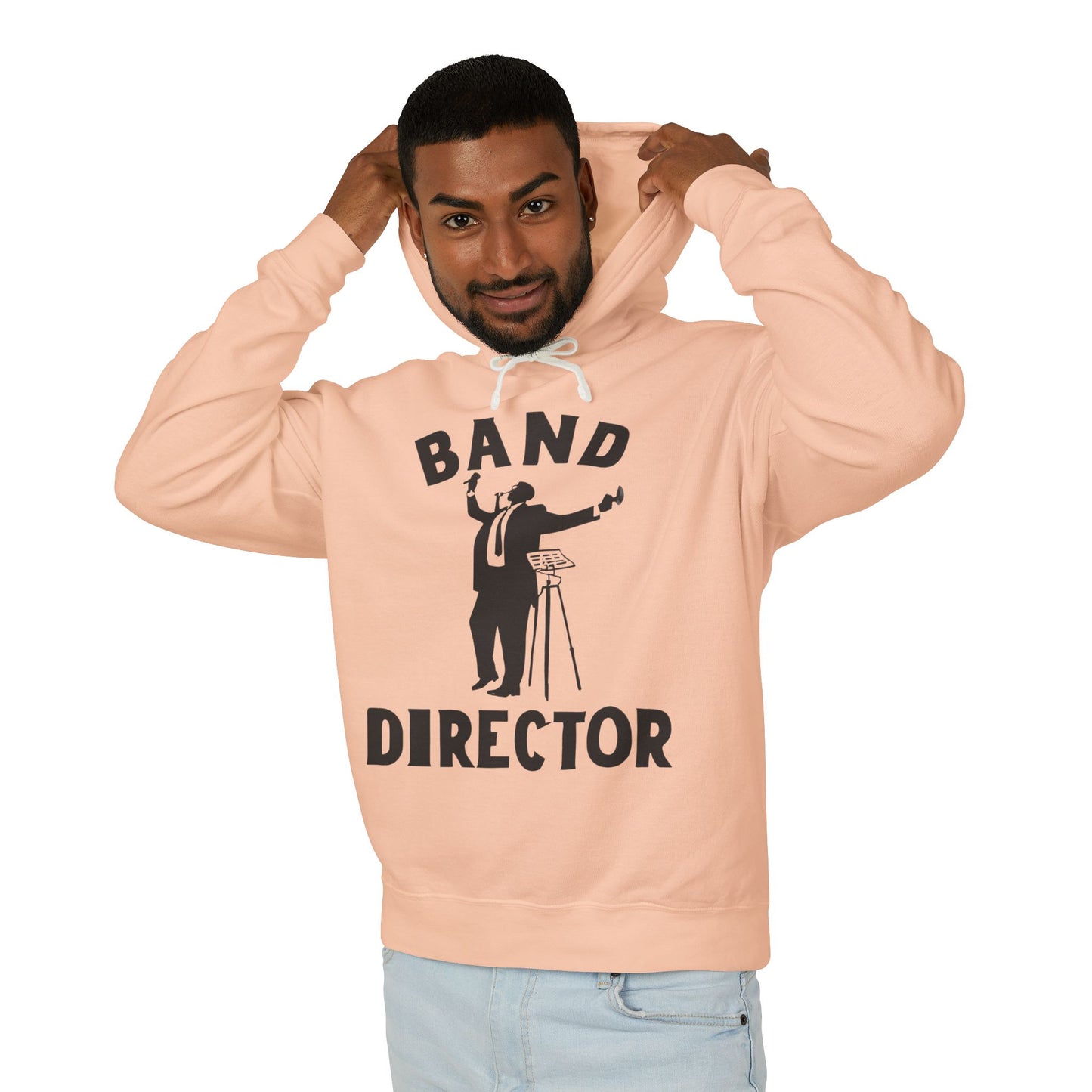 "Band Director" Unisex Lightweight Hoodie