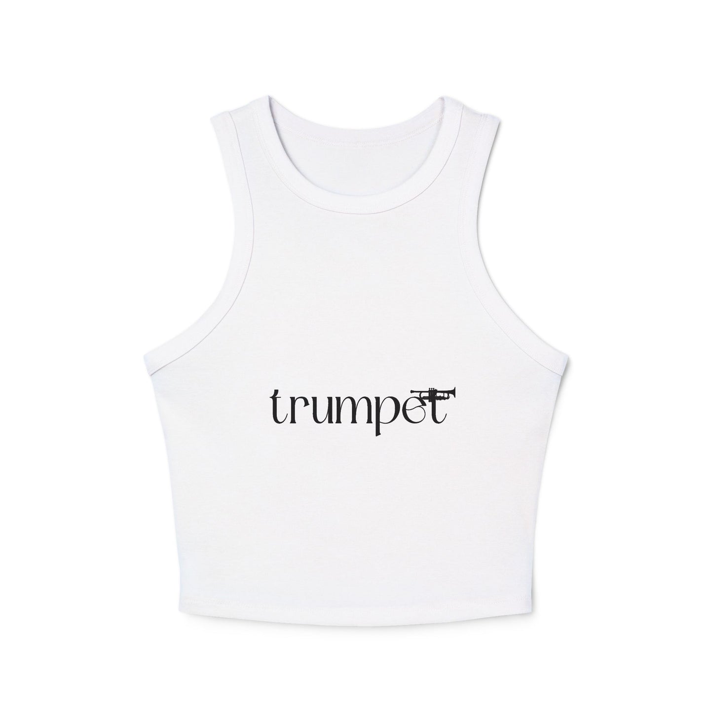 "Trumpet" Women's Micro Rib Racer Tank Top