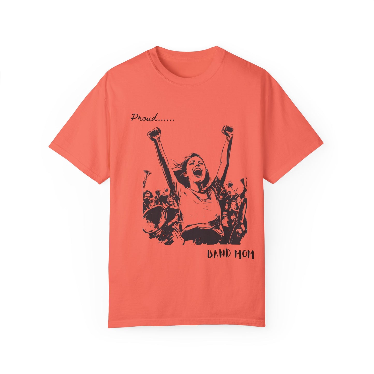 " Band Parent" Unisex Garment-Dyed T-shirt