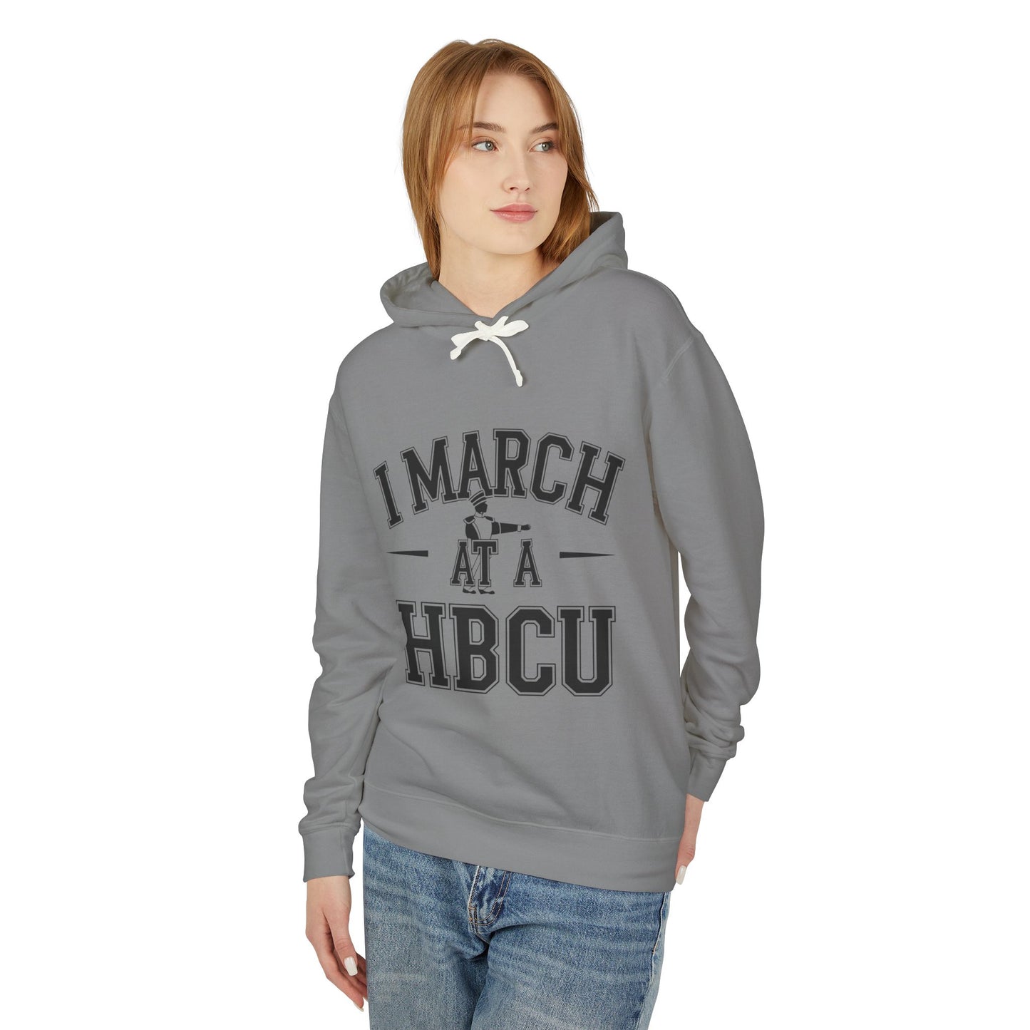 "HBCU Pride" Unisex Lightweight Hooded Sweatshirt