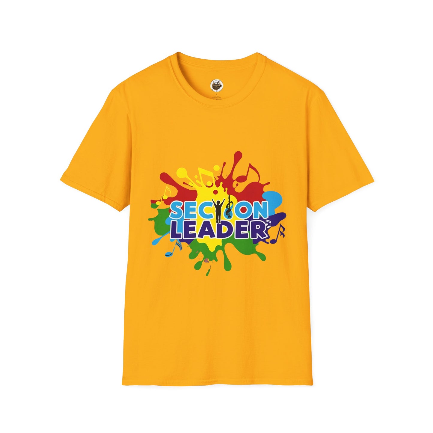 Splash Paint "Section Leader" Unisex Soft-style T-Shirt