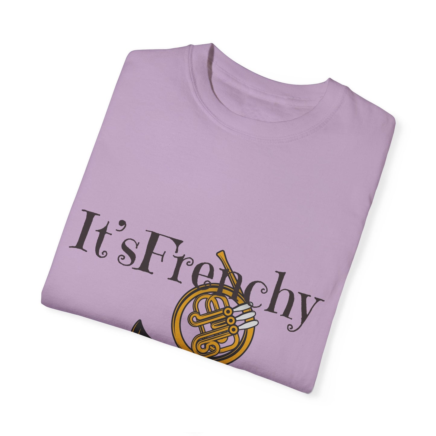 "French Horn" Unisex Garment-Dyed T-shirt
