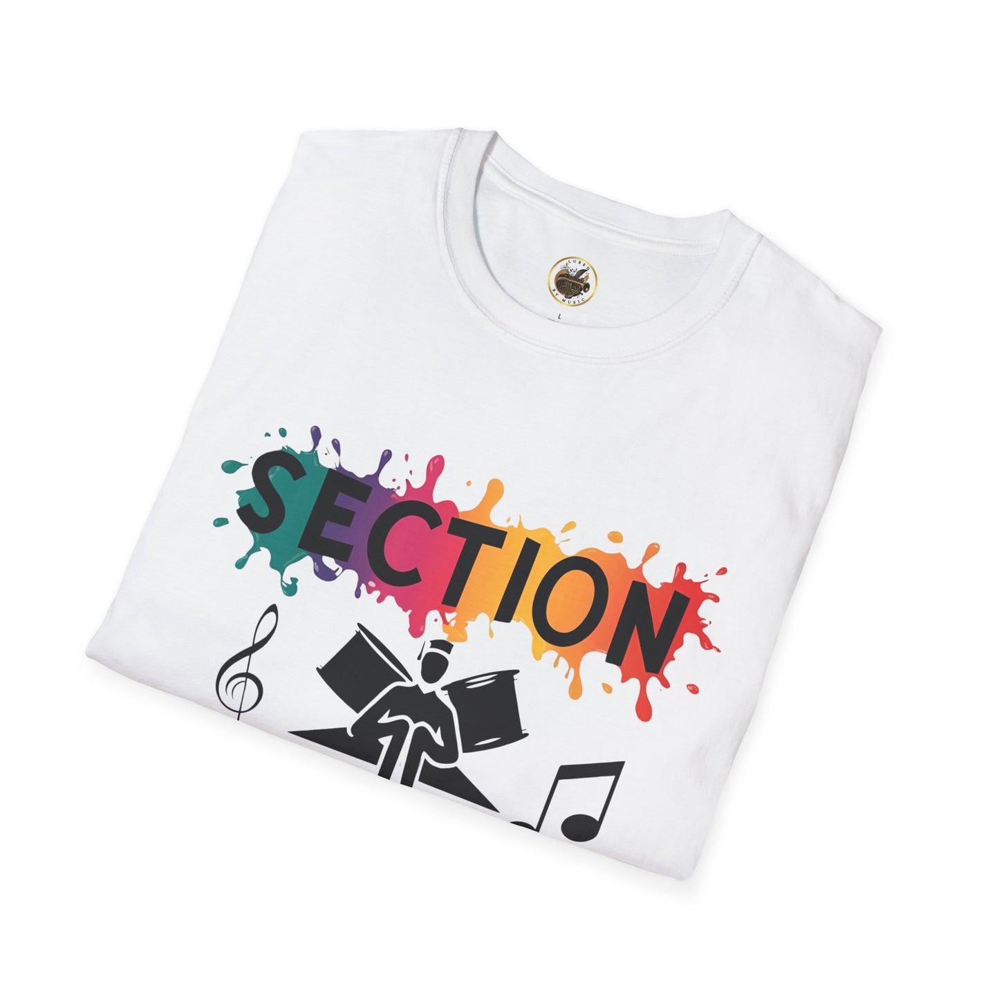 Splash Paint "Section Leader" Unisex Soft-style T-Shirt