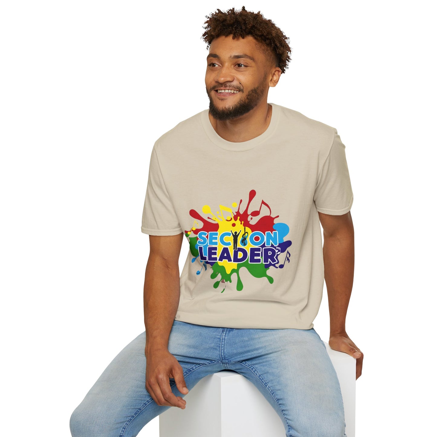 Splash Paint "Section Leader" Unisex Soft-style T-Shirt