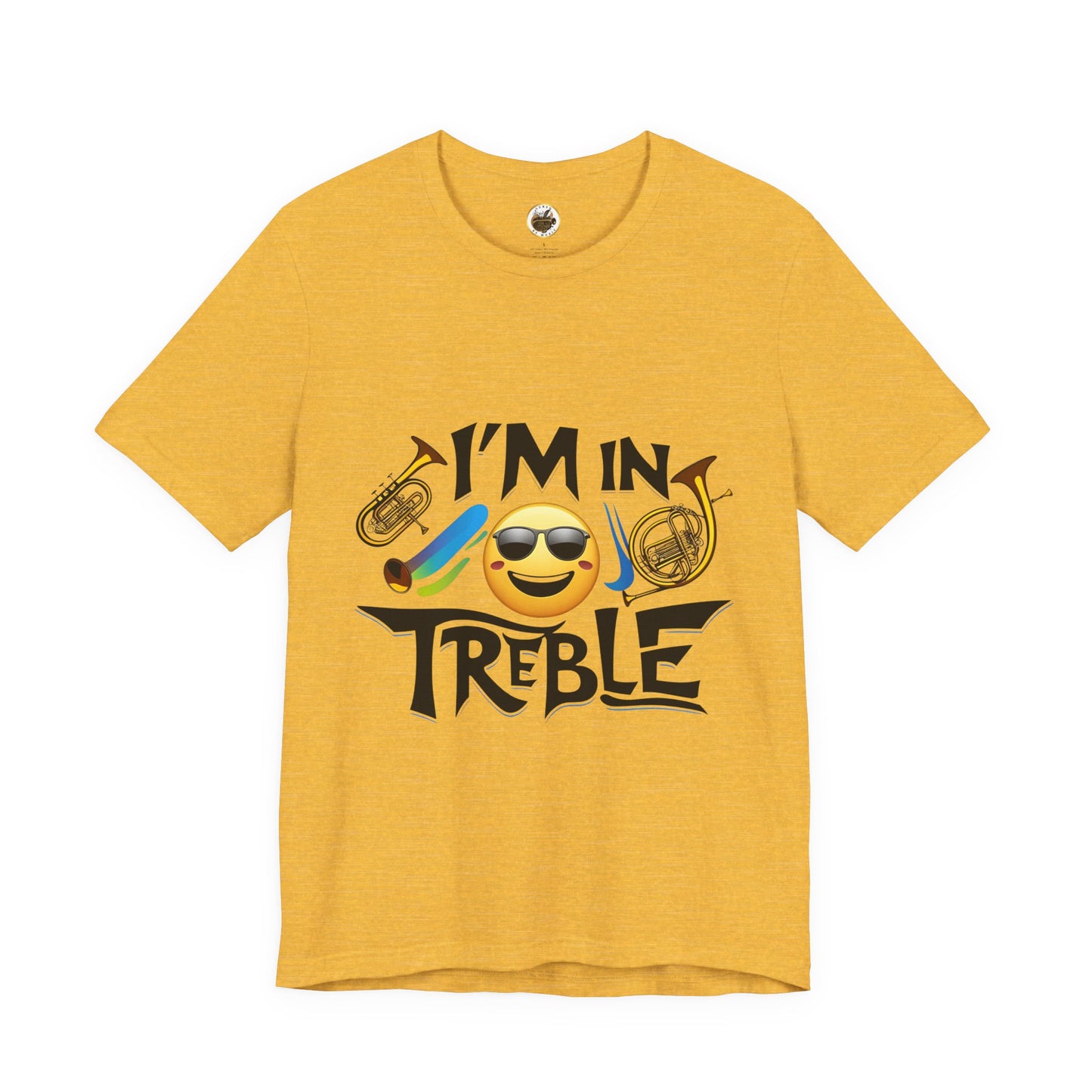 "Treble Clef" Unisex Graphic T-Shirt