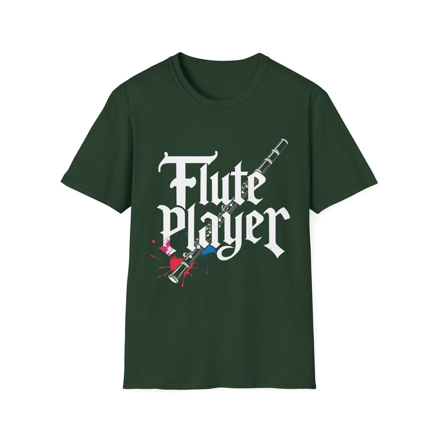 "Flute Player" Unisex T-Shirt
