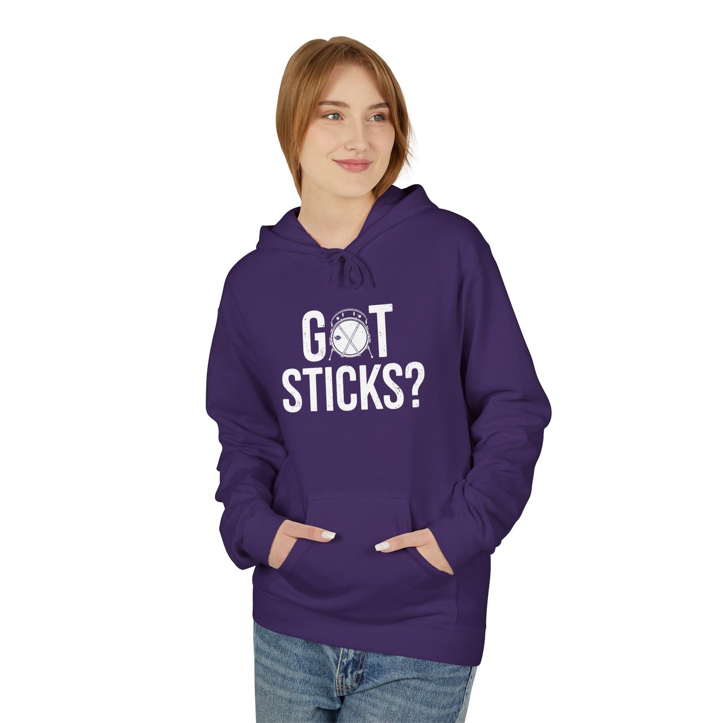 "Got Sticks?" Unisex Fleece Hoodie