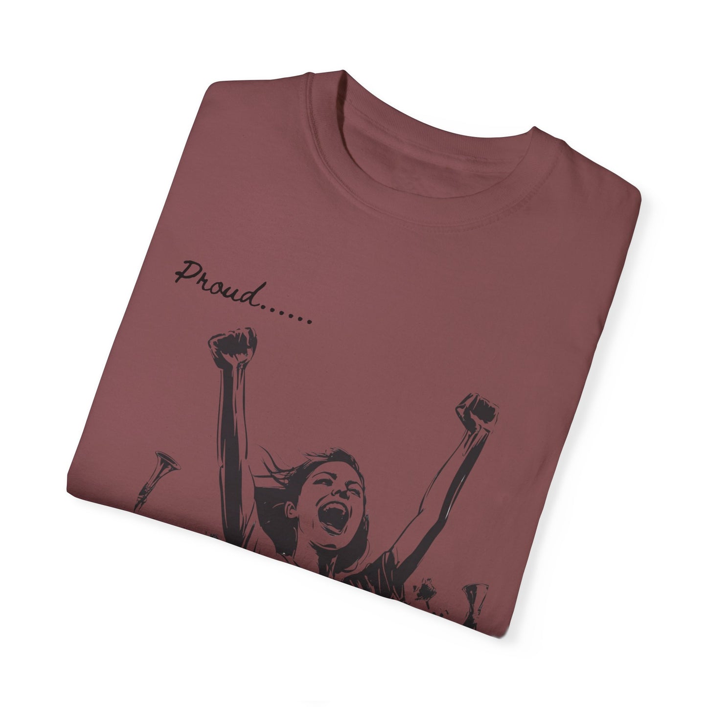 " Band Parent" Unisex Garment-Dyed T-shirt