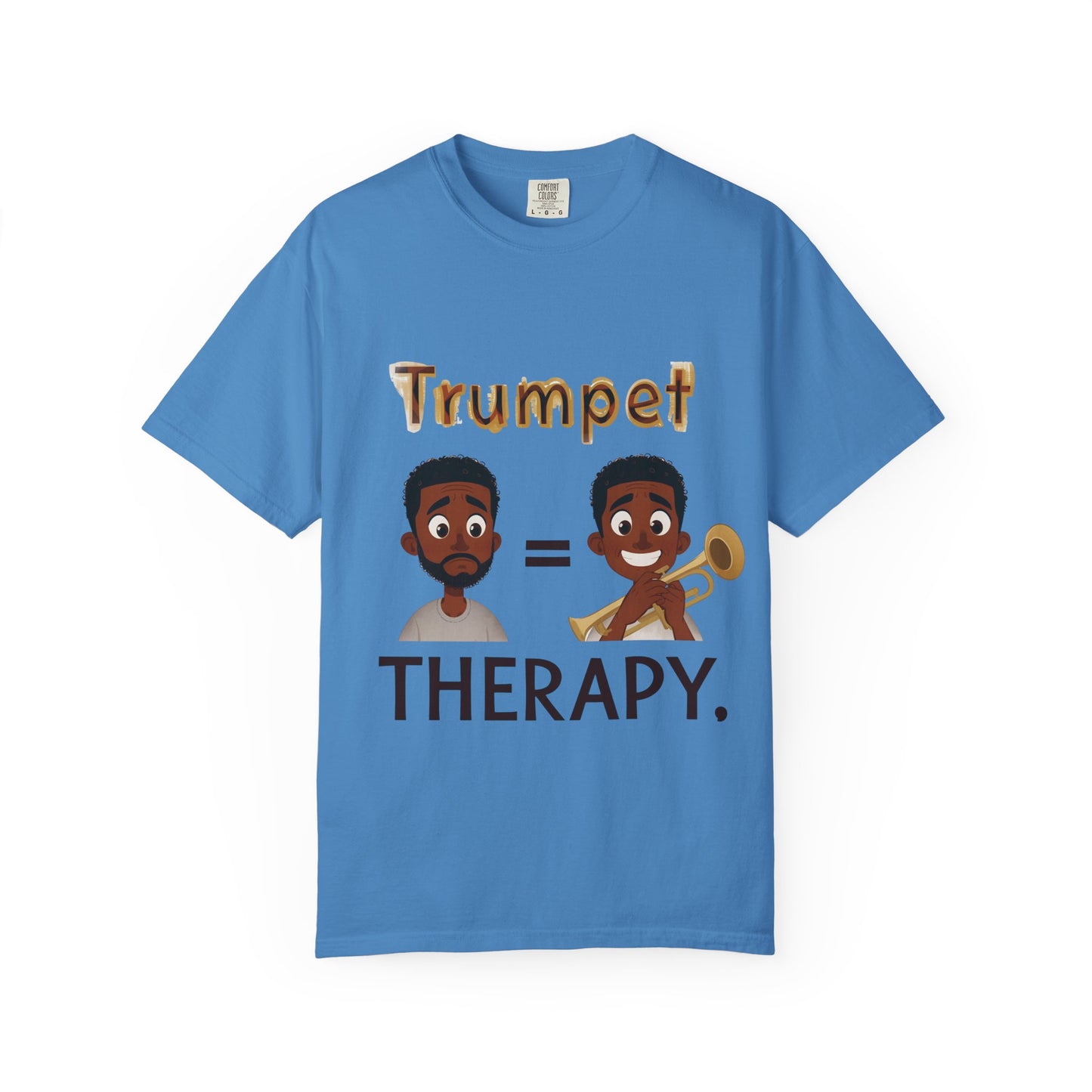 "Trumpet Therapy" Unisex Music T-Shirt