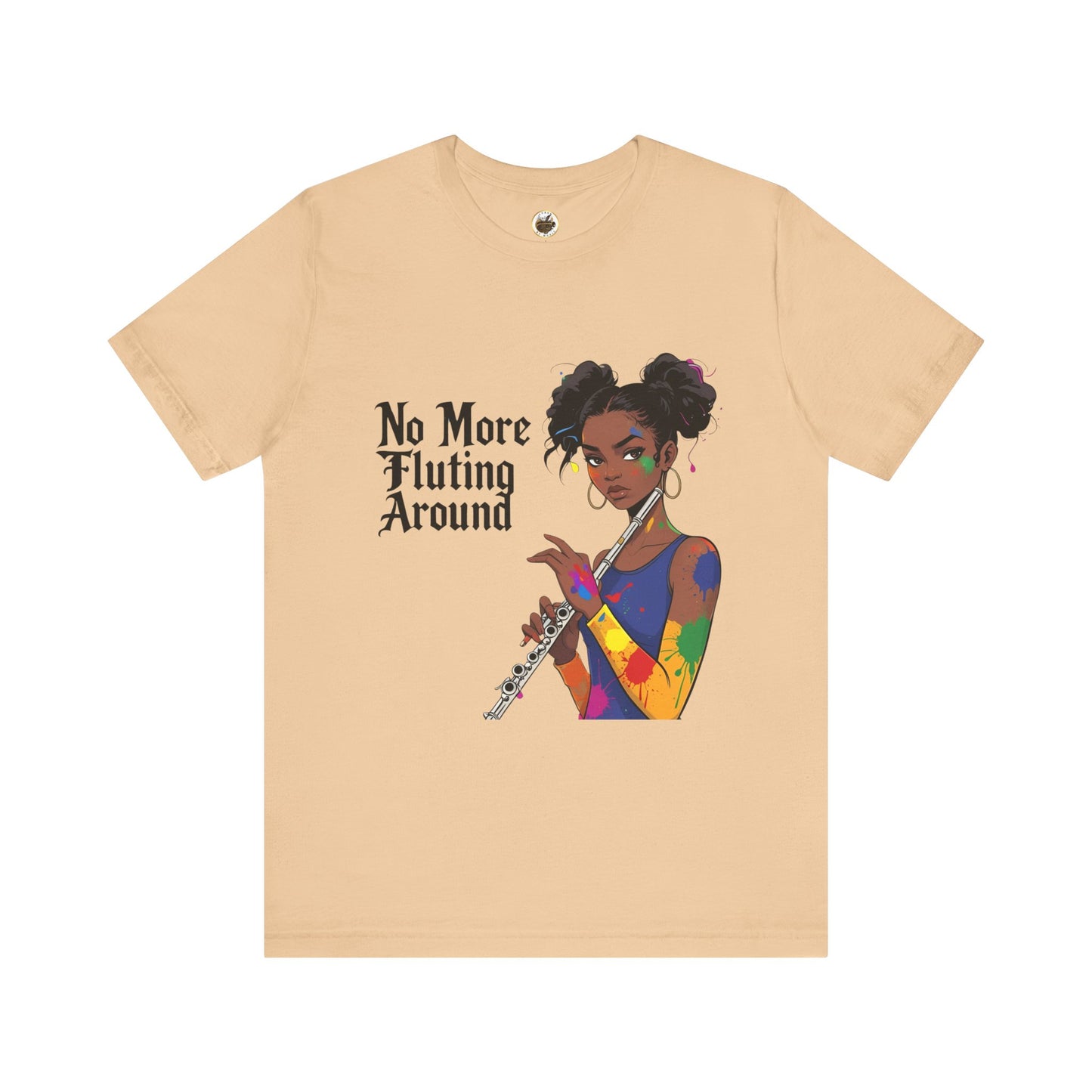 "No More Fluting Around" Unisex Musician Tee