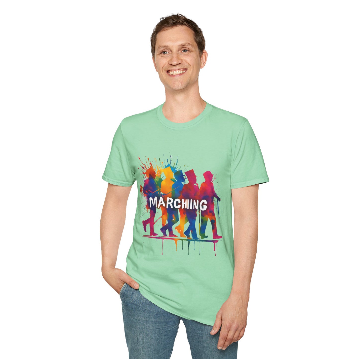 "Marching" Unisex Soft-style T-Shirt