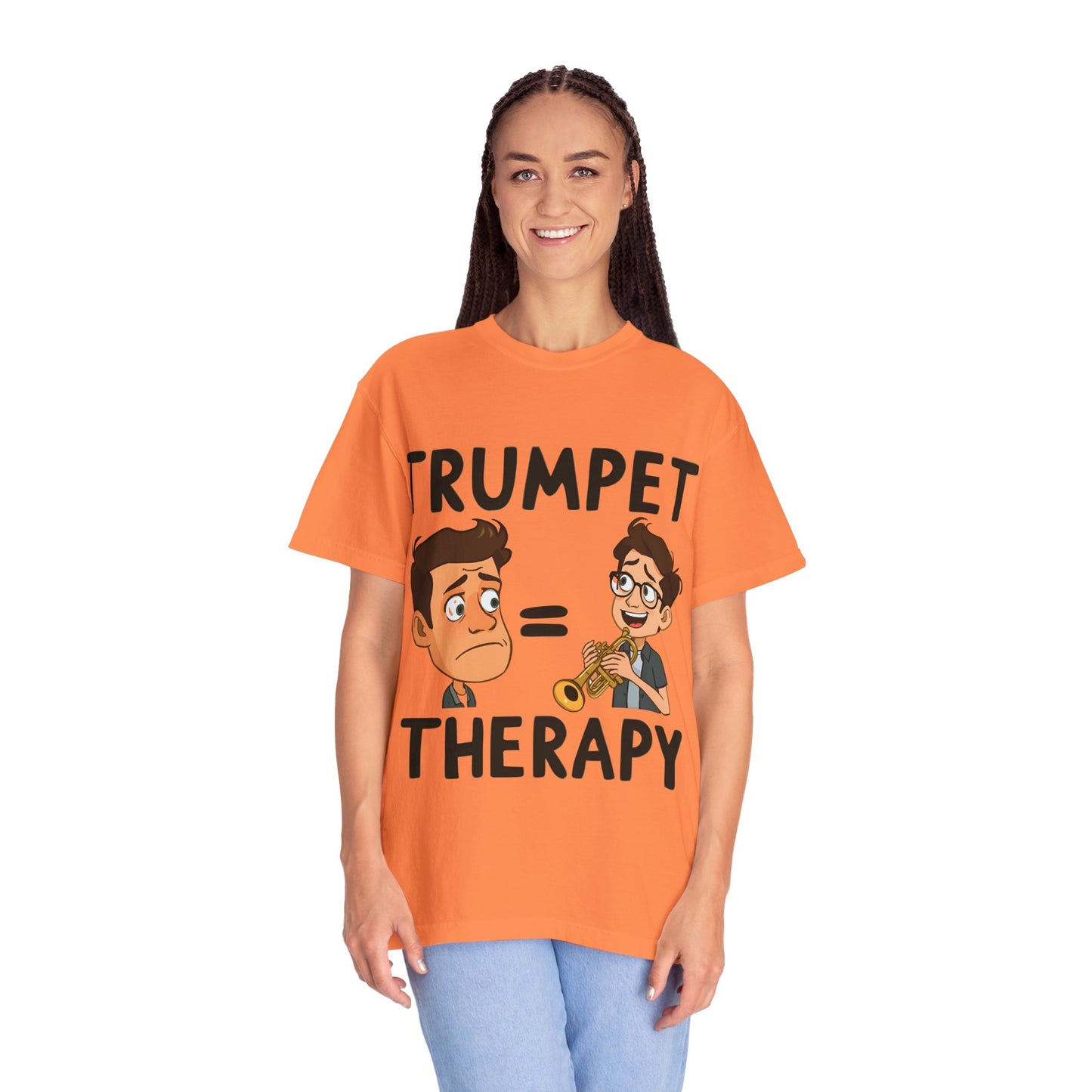 "Trumpet Therapy" Unisex Graphic T-Shirt