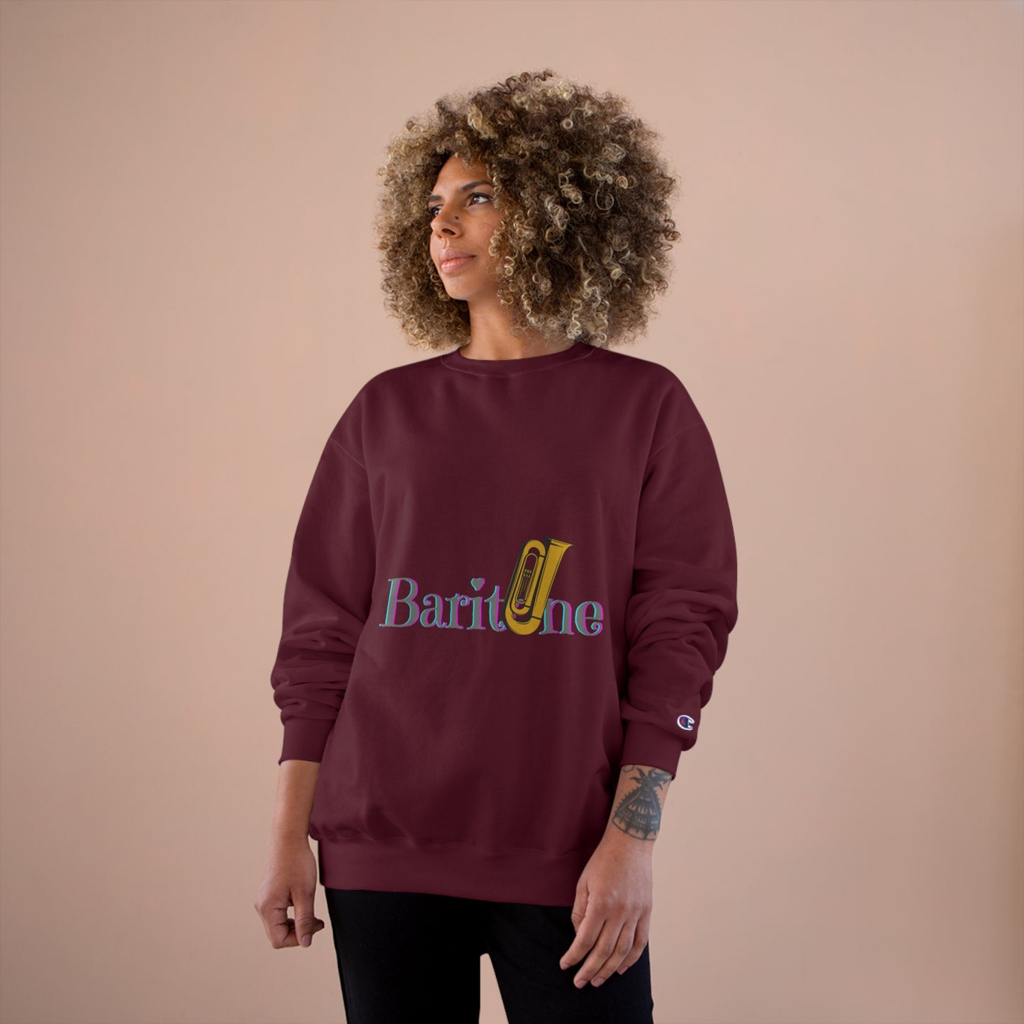 "Baritone" Champion Sweatshirt