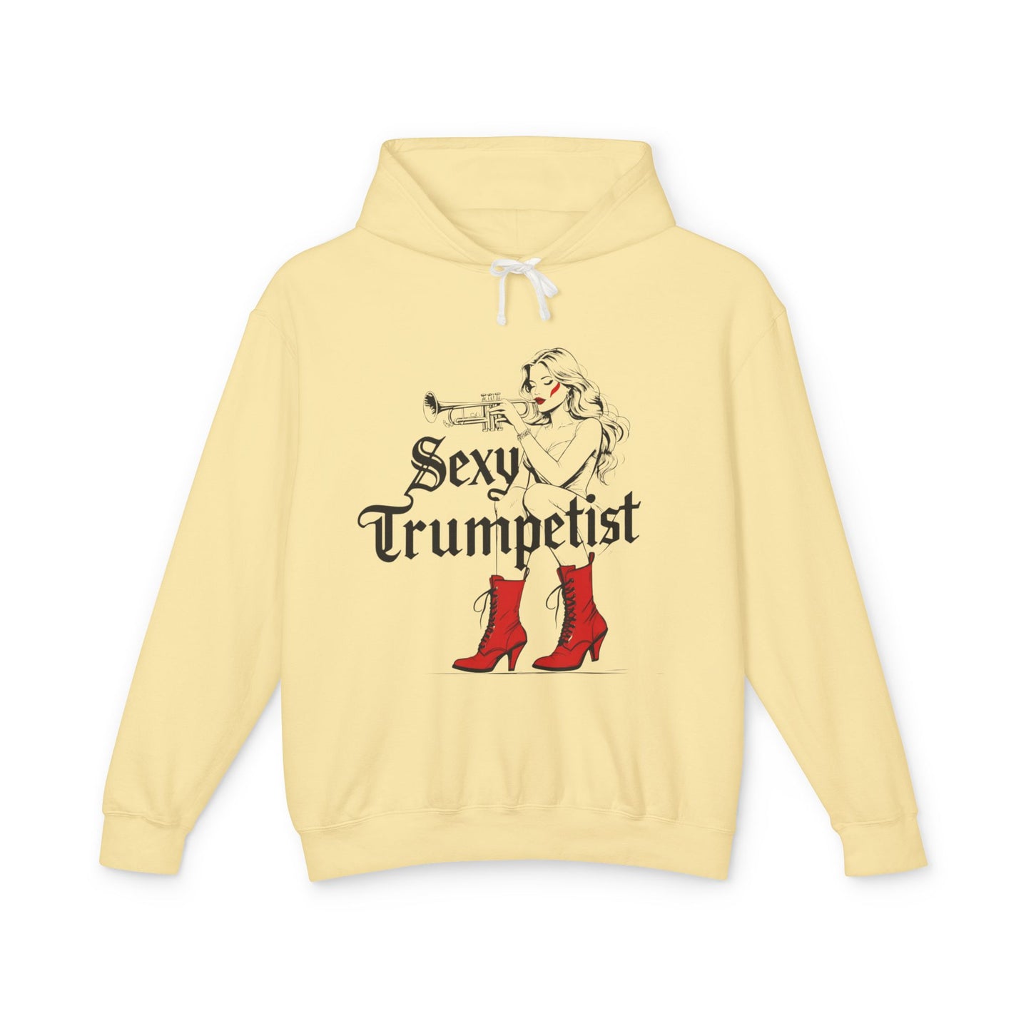 "Sexy Trumpetist" Hooded Sweatshirt