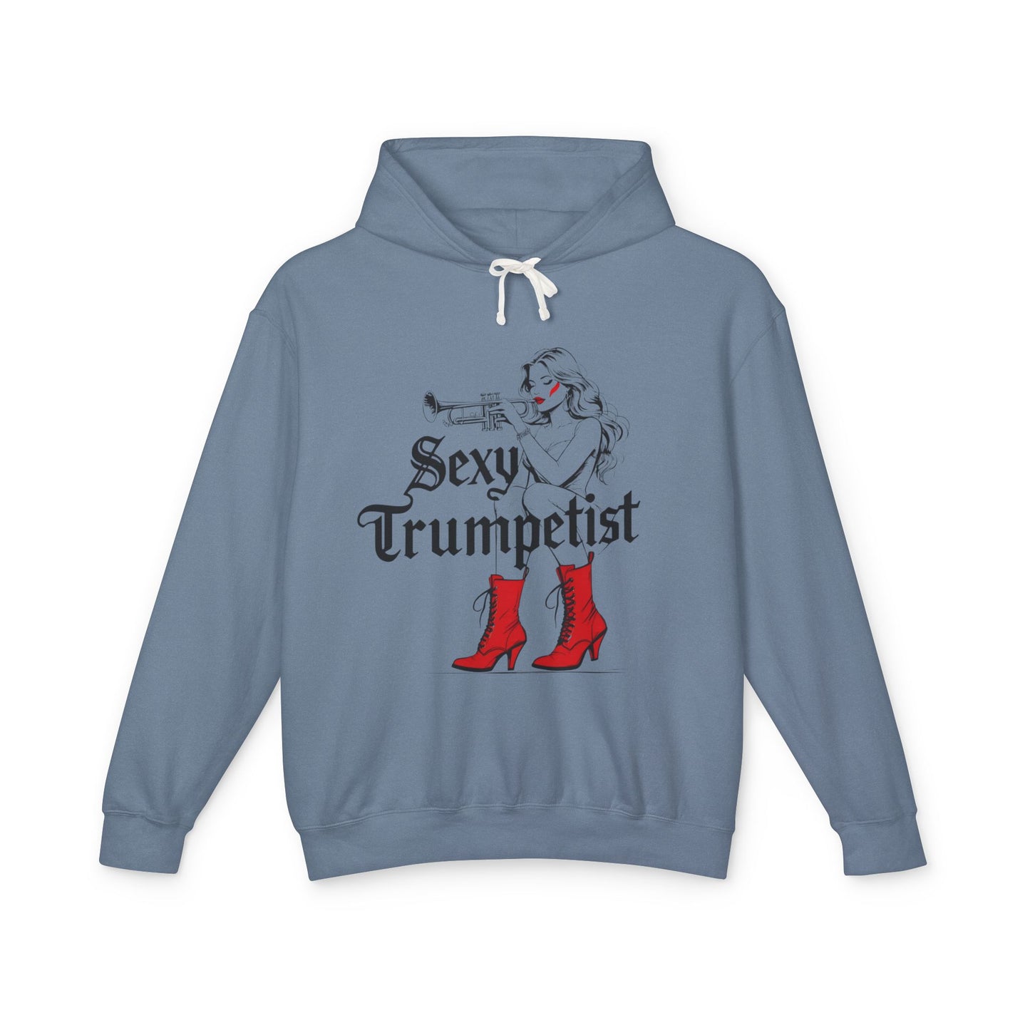 "Sexy Trumpetist" Hooded Sweatshirt
