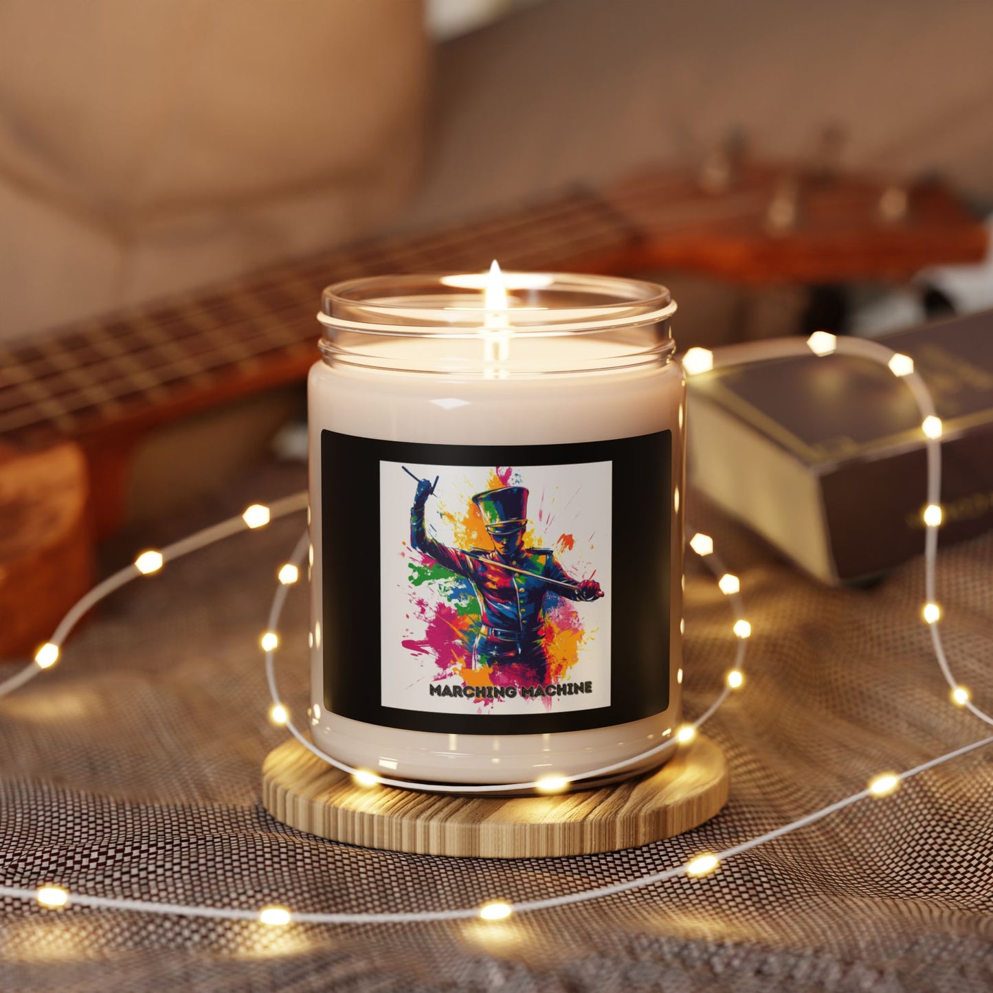 "Marching Machine" Scented Soy Candle, 9oz