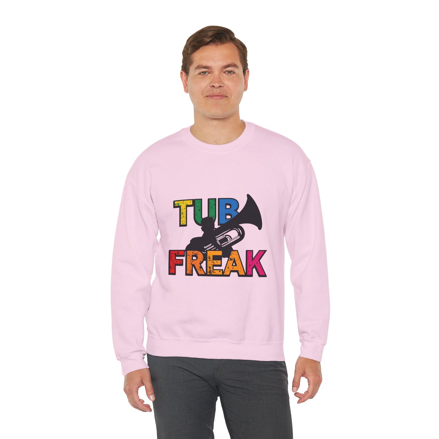 "Tuba Freak" Colorful Crew neck Sweatshirt
