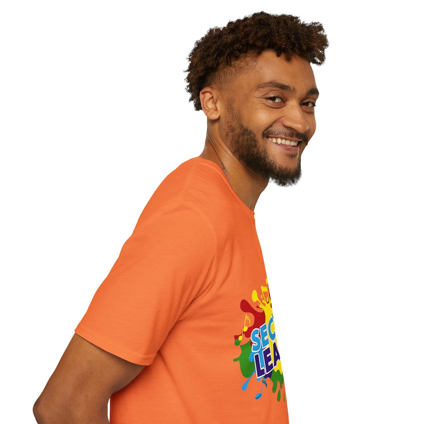 Splash Paint "Section Leader" Unisex Soft-style T-Shirt