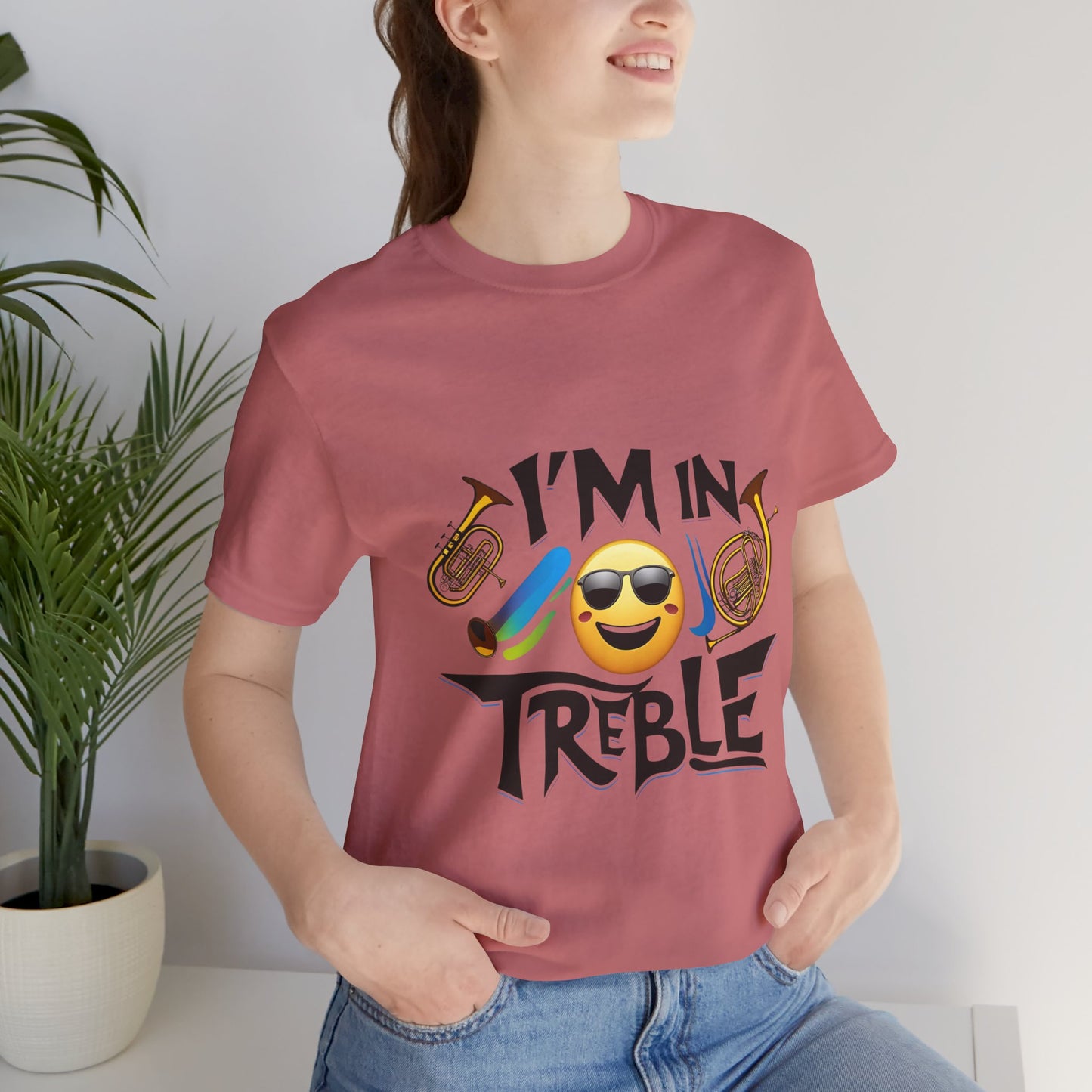 "Treble Clef" Unisex Graphic T-Shirt
