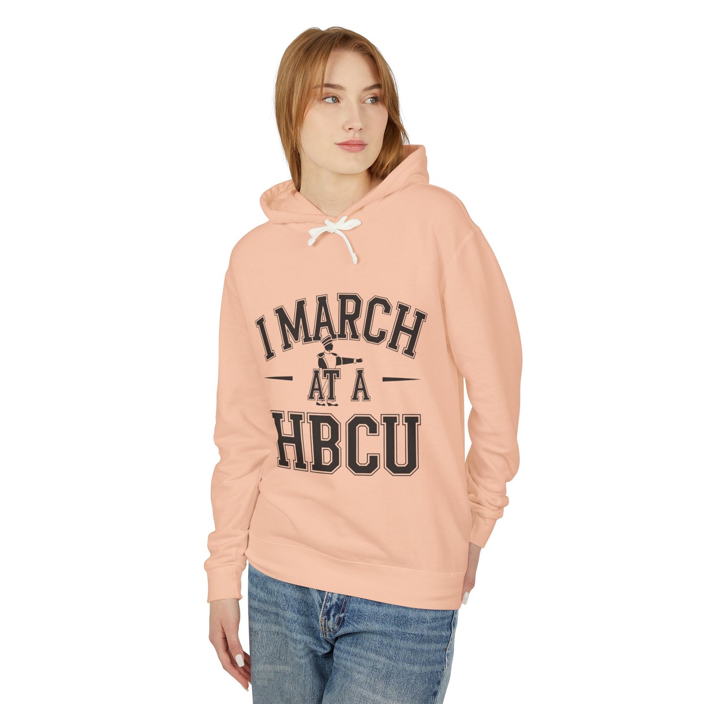 "HBCU Pride" Unisex Lightweight Hooded Sweatshirt