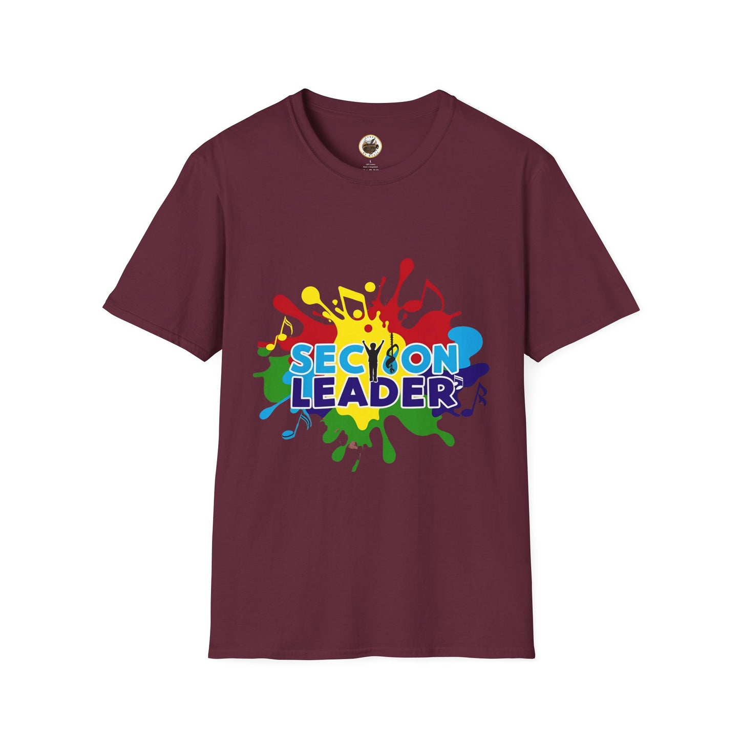 Splash Paint "Section Leader" Unisex Soft-style T-Shirt